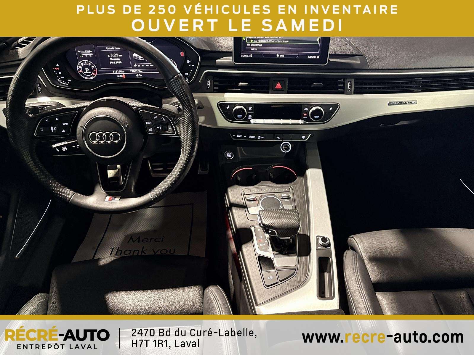 2018 Audi A5 TECHNIK S-LINE | QUATTRO | CUIR | TOIT PANO | B&O thumb 16