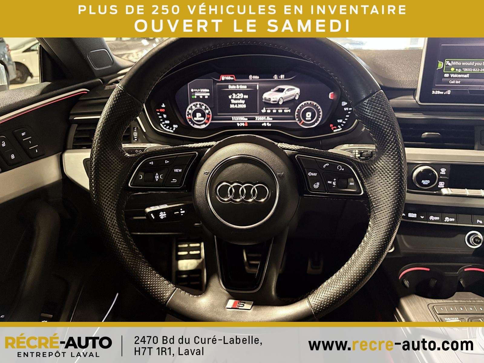 2018 Audi A5 TECHNIK S-LINE | QUATTRO | CUIR | TOIT PANO | B&O thumb 17