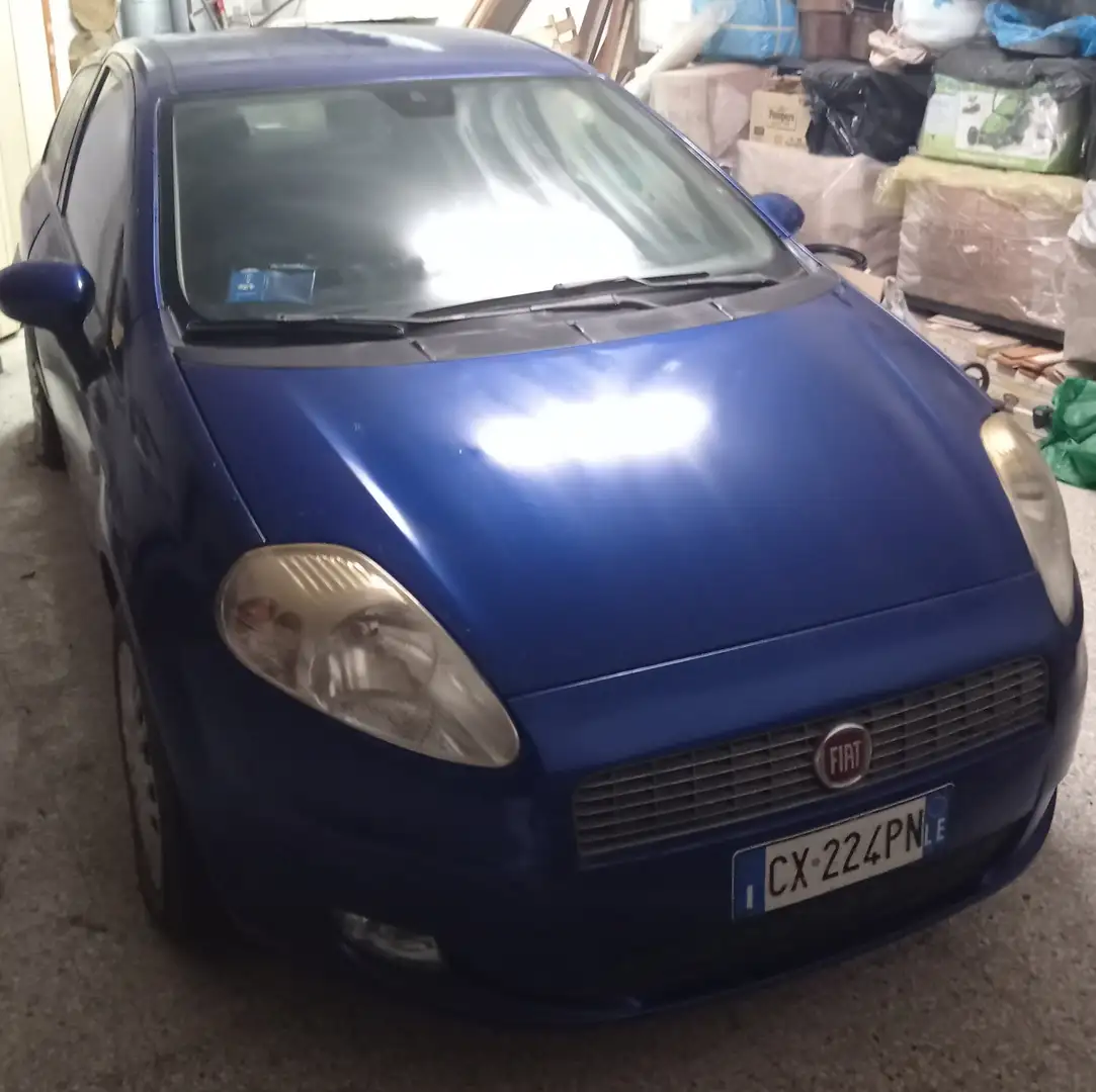 Fiat Grande Punto Grande Punto 3p 1.3 mjt 16v Active 75cv Azul - 1