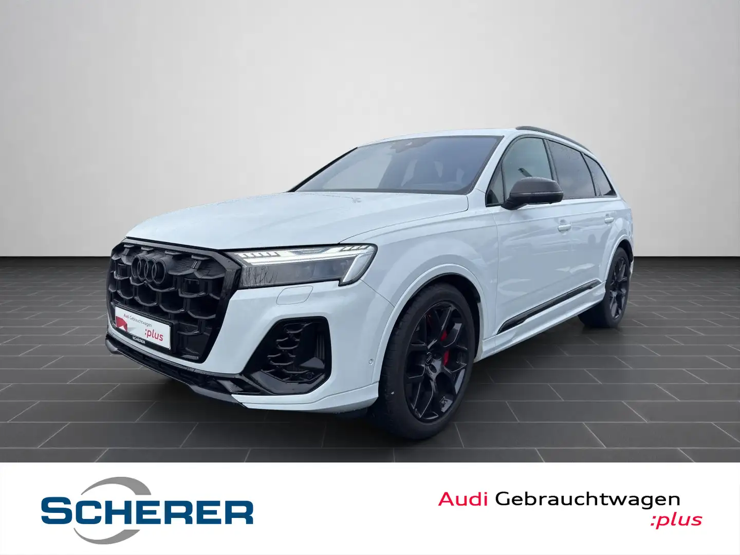 Audi SQ7 quattro *LASER*PANO*AHK*7-SITZER* Blanc - 1