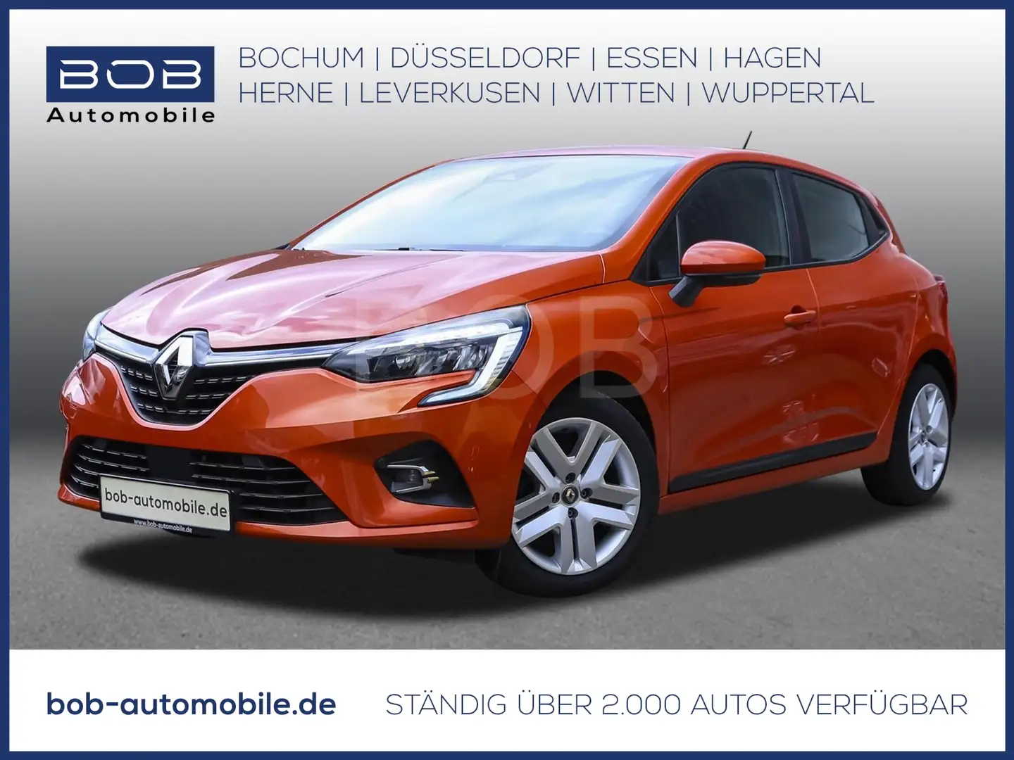 Renault Clio BUSINESS EDITION TCe 90 (MY21) NAVI SHZ PDC Orange - 1