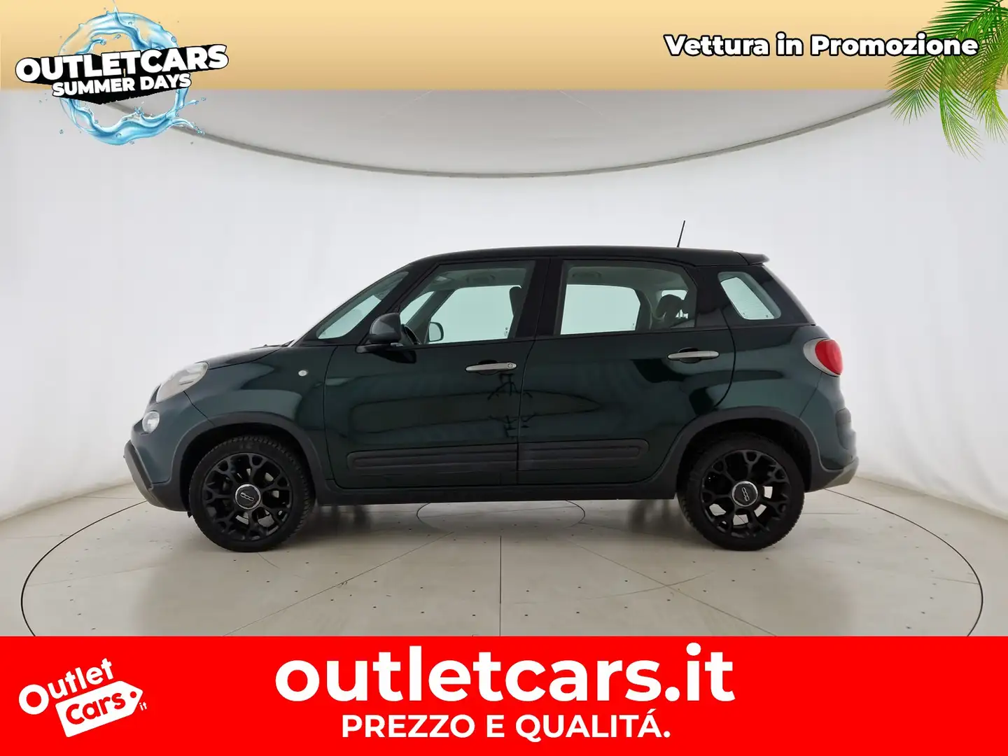 Fiat 500L cross 1.3 mjt 95cv my19 Verde - 2