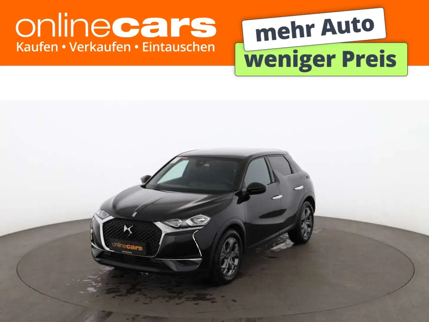 DS Automobiles DS 3 Crossback 1.2 PureTech 100 Bastille NAVI PDC Schwarz - 1