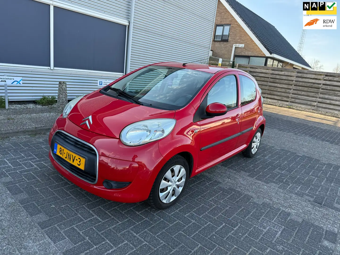 Citroen C1 1.0-12V Ambiance 5-deurs Airco Bj:2009 NAP! Rosso - 1