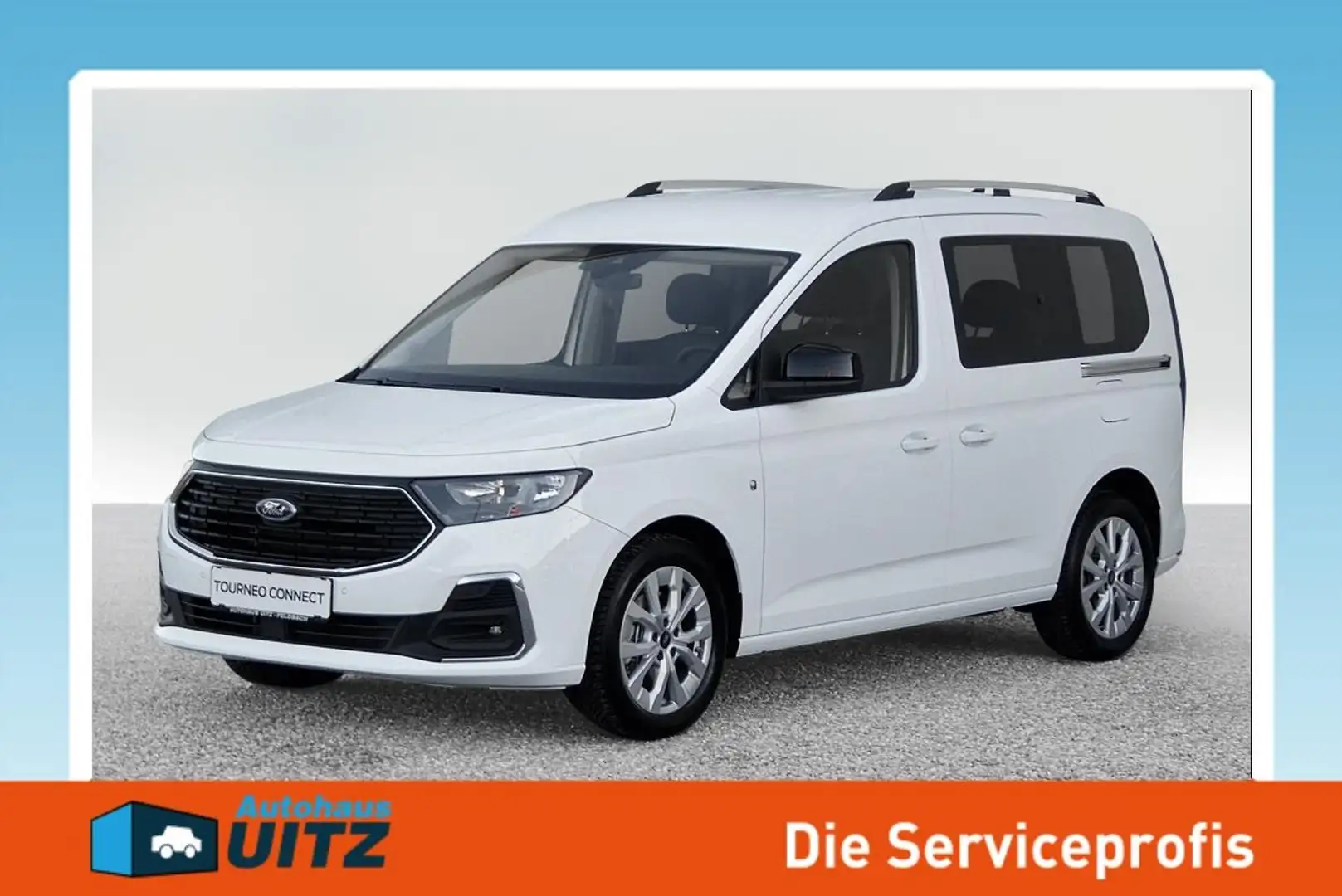Ford Tourneo Connect Titanium +Alu+Keyless+RFK Weiß - 1