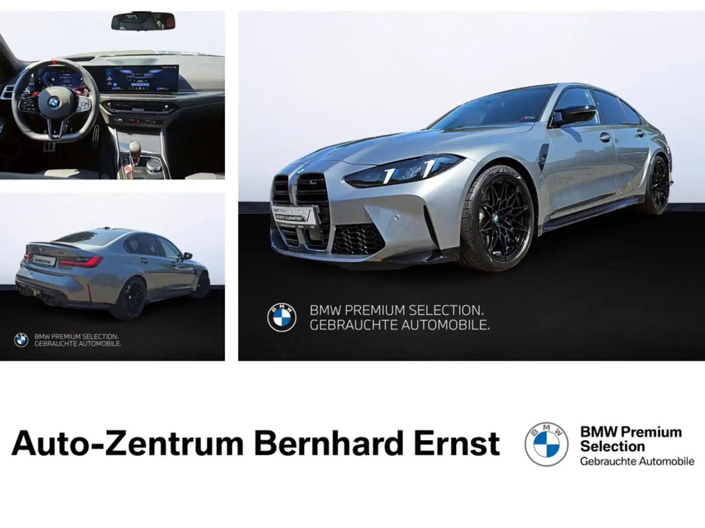 BMW M3 Competition DAB h&k Lenkradheizung Ad.-LED Grau - 1