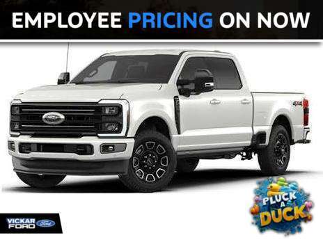 White 2024 Ford F-250 Super Duty Pickup Truck Four-Wheel Drive Automatic