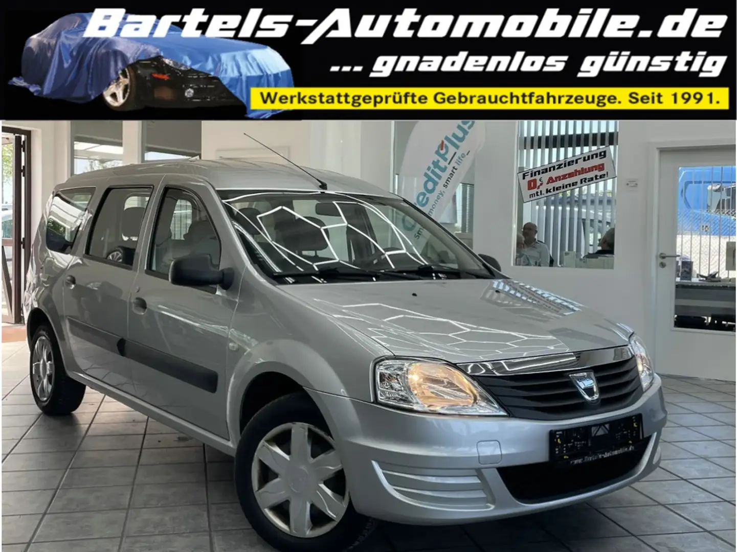 Dacia Logan 1.6 LIVE II, 1.Hand, Klima, AHK, HU neu ! Silber - 1