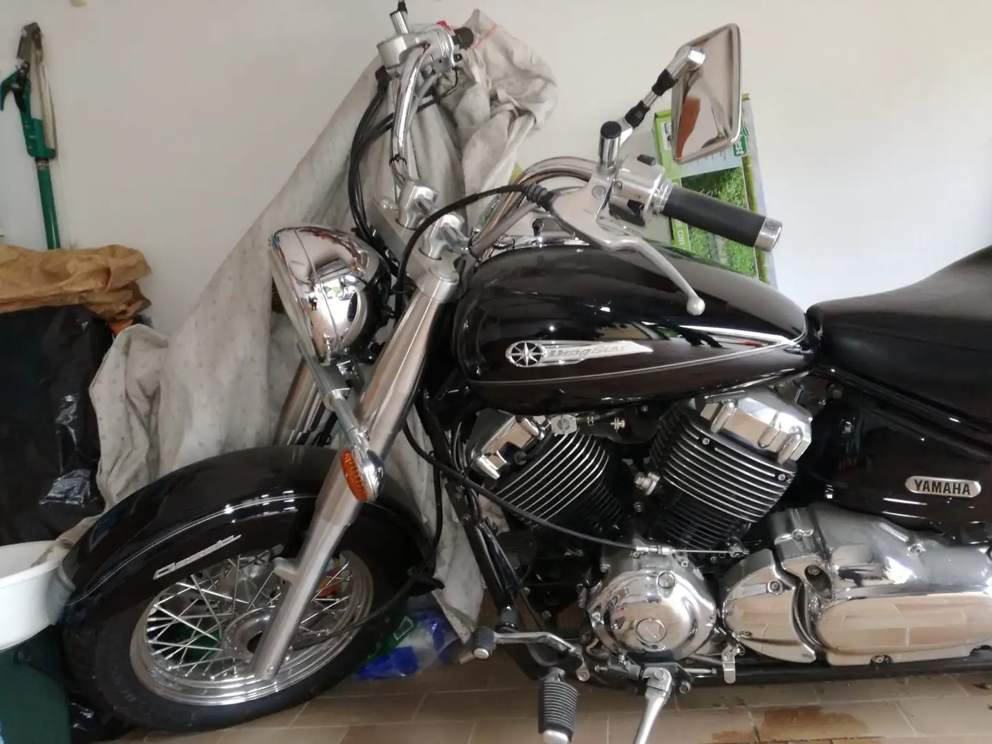 Yamaha XVS 650 Classic Negru - 2