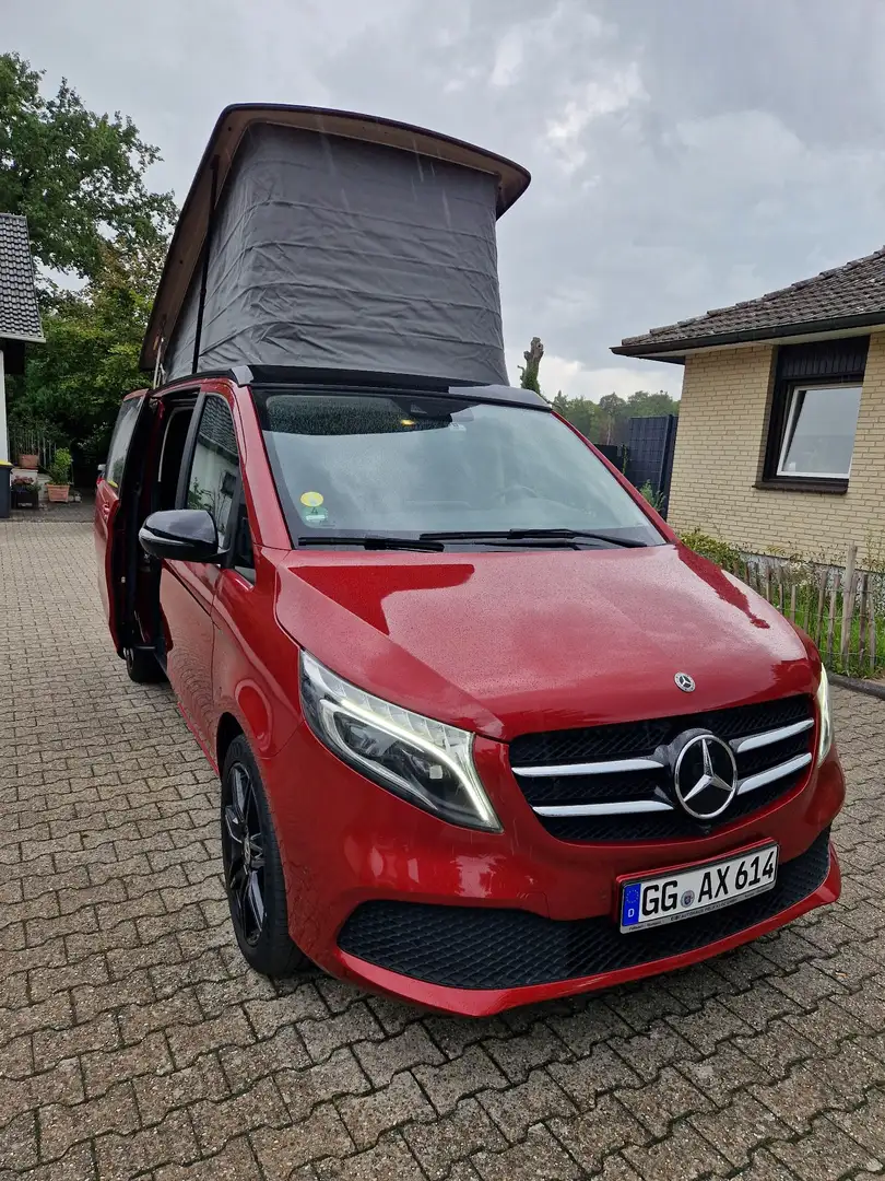 Mercedes-Benz V 300 d lang 4 Matic  Marco Polo mit Küche Roşu - 1