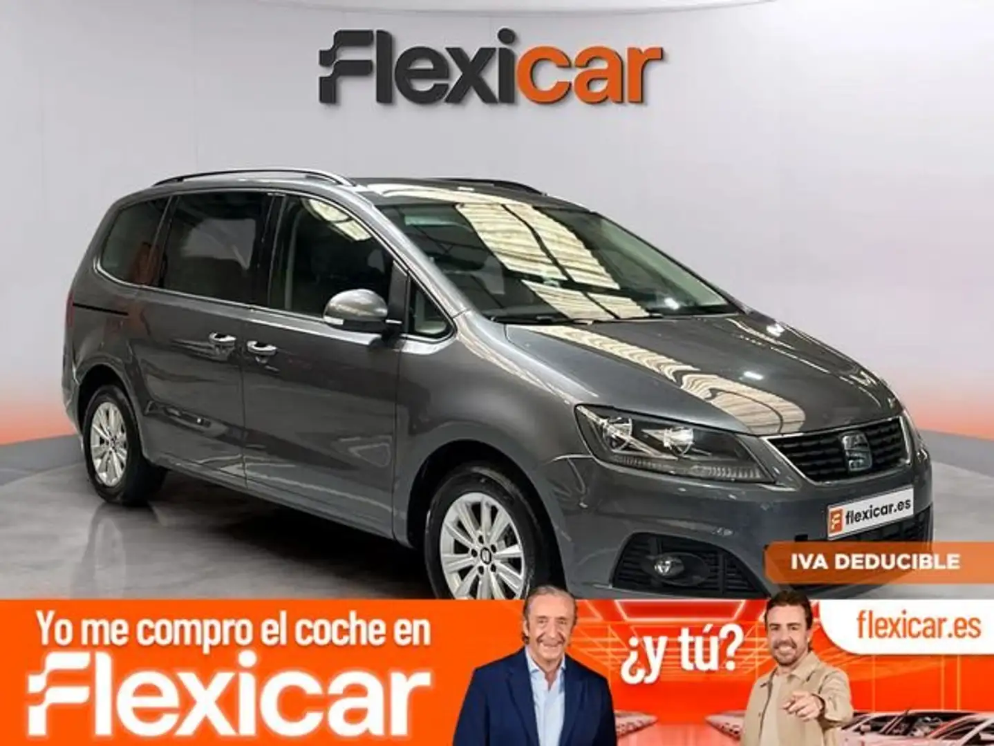 SEAT Alhambra 1.4 TSI S&S Style DSG 7 plazas Gris - 1