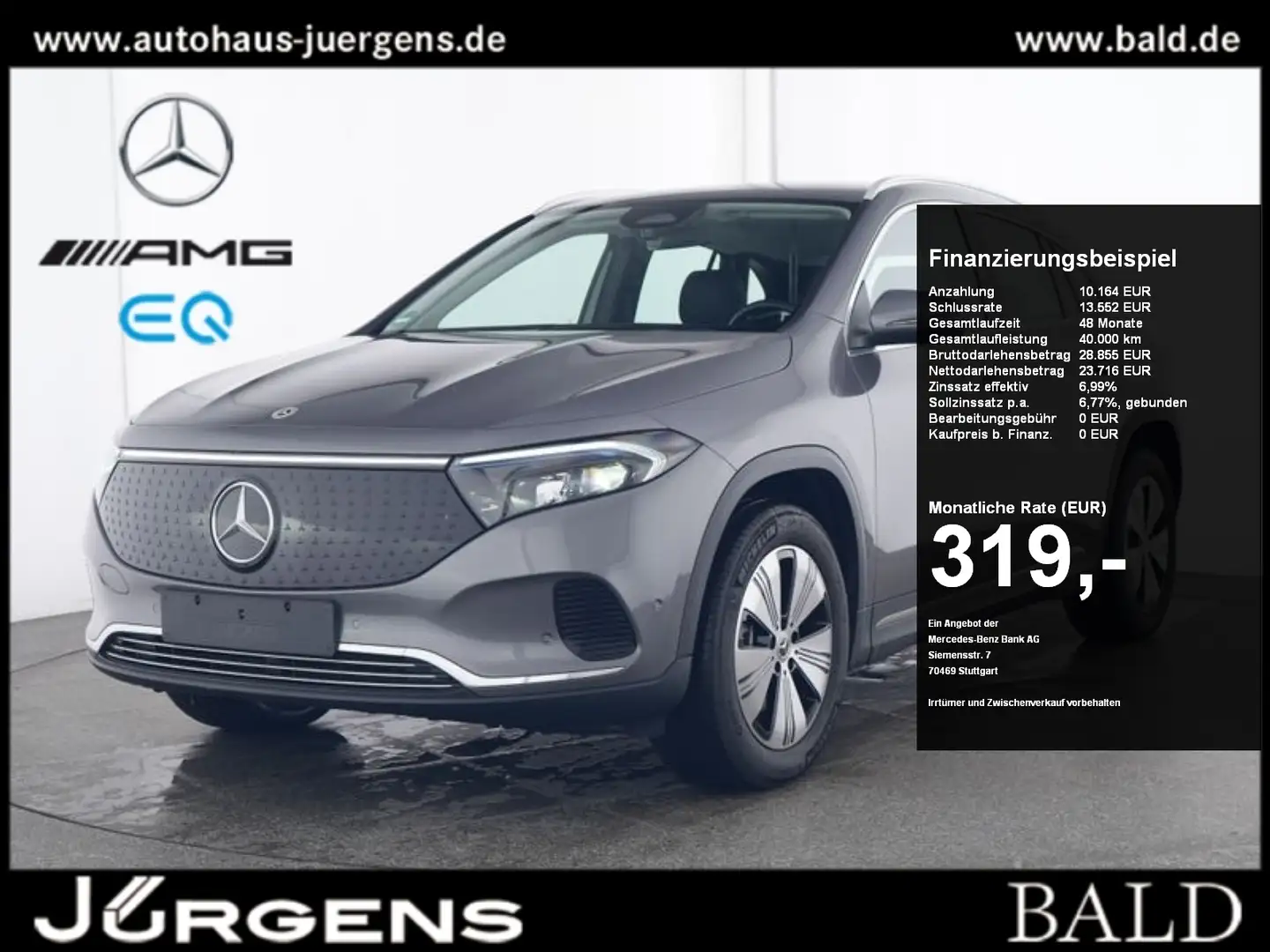 Mercedes-Benz EQA 300 4M Progressive/Winter/Kamera/Ambiente/18 Gris - 1