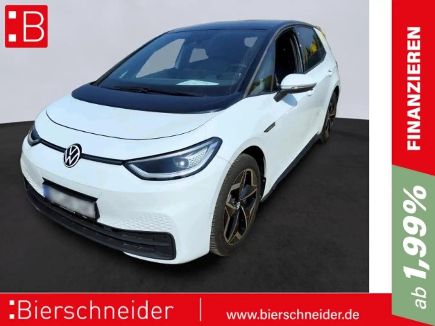 Volkswagen ID.3 Pro Perf. REAR VIEW LED NAVI SHZ Weiß - 1