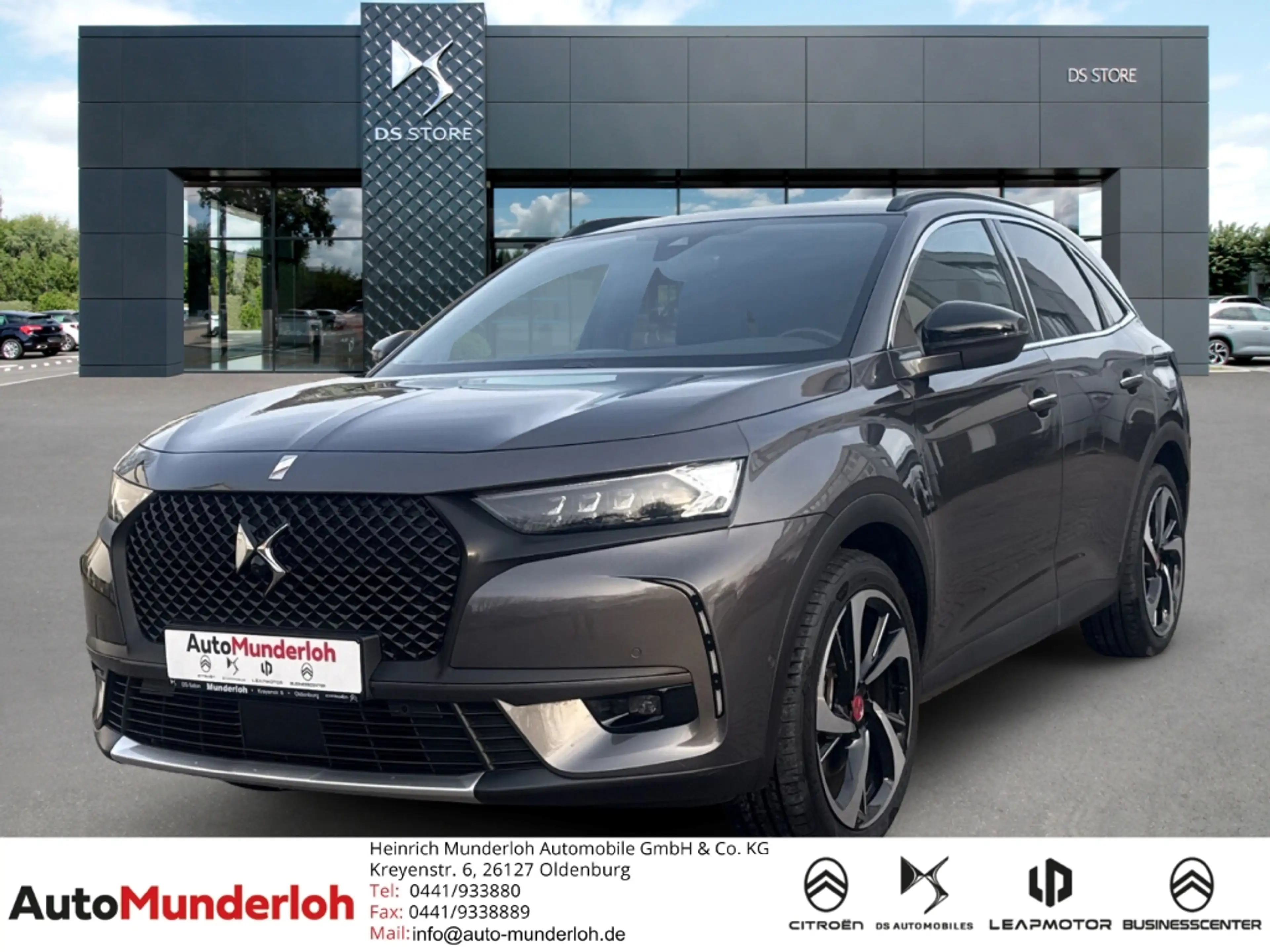 DS Automobiles DS 7 E-Tense 300 kW Performance Line + 4x4  NAVI HiFi N