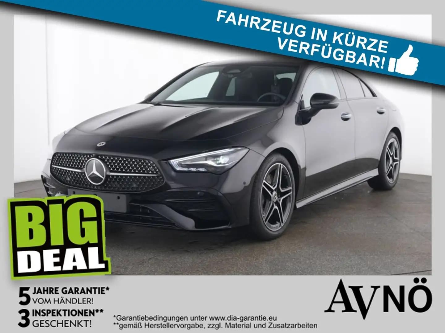 Mercedes-Benz CLA 200 COUPE AMG PREMIUM LINE NIGHT PAKET LED HP Schwarz - 1
