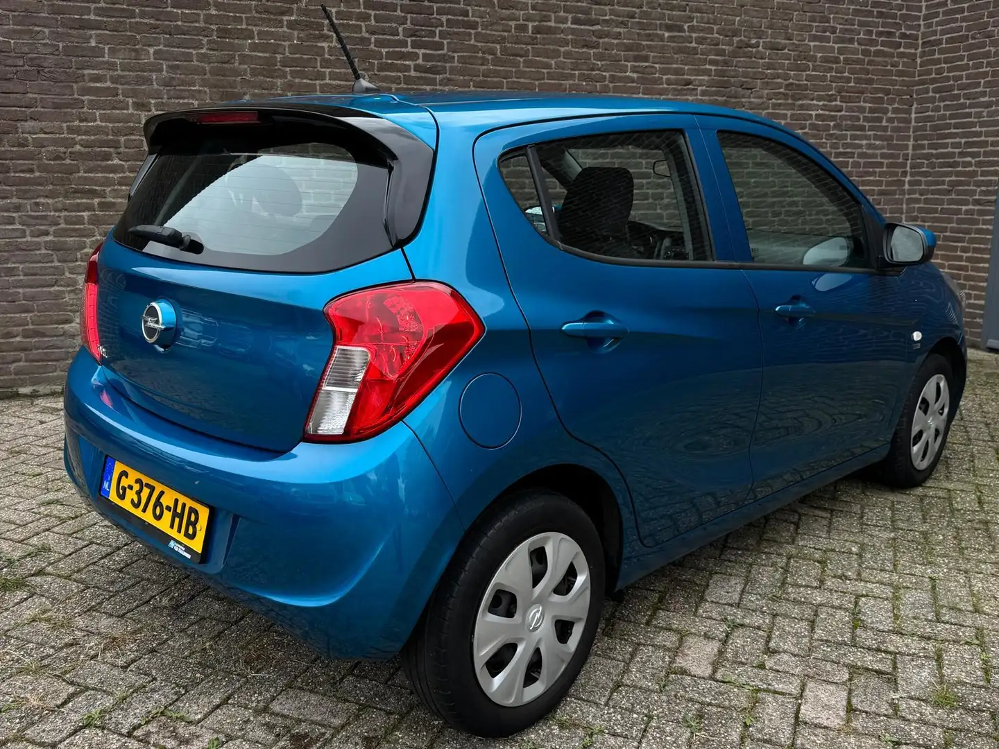 Opel Karl 1.0 ecoFLEX 120 Jaar Ed. Airco Cruise-Contr. Bluet Blauw - 2