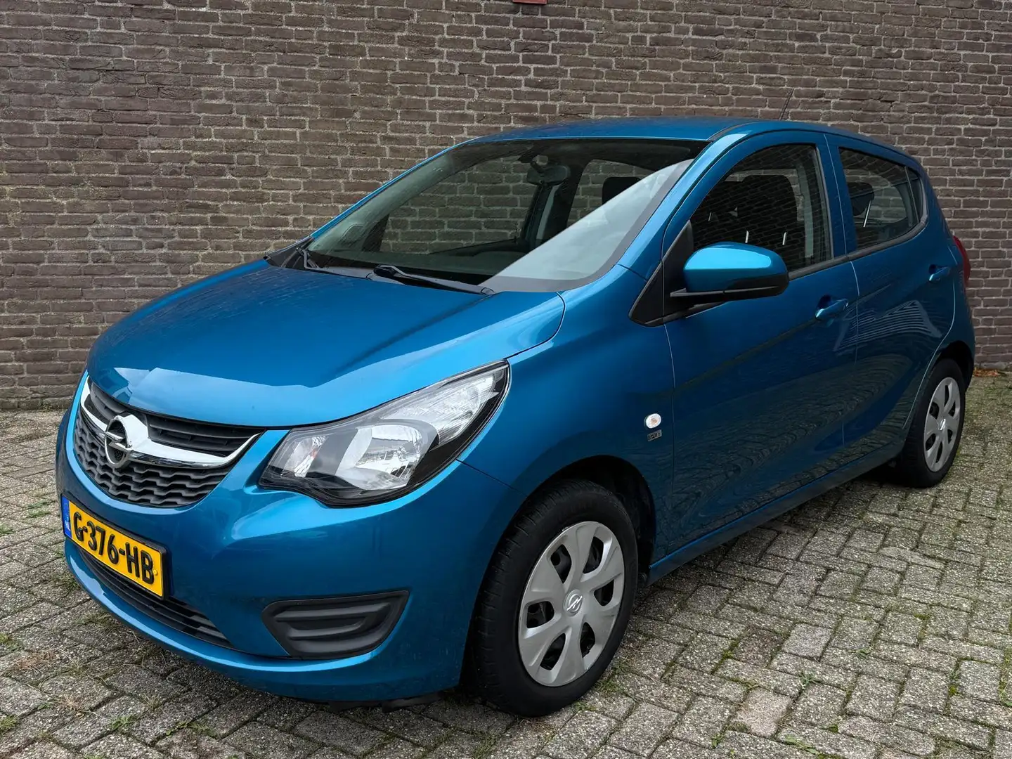 Opel Karl 1.0 ecoFLEX 120 Jaar Ed. Airco Cruise-Contr. Bluet Blauw - 1