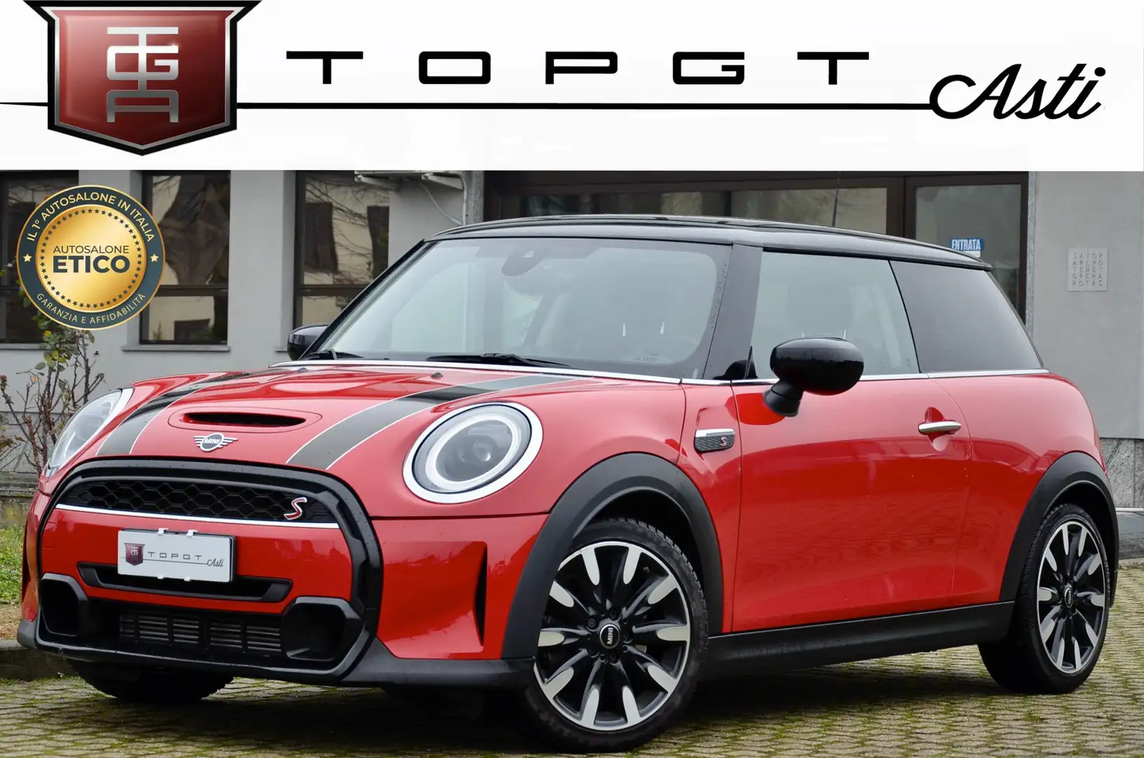 MINI Cooper S 3p 2.0 Cooper S 178cv auto GARANZIA UFF, UNICOPR Rosso - 1