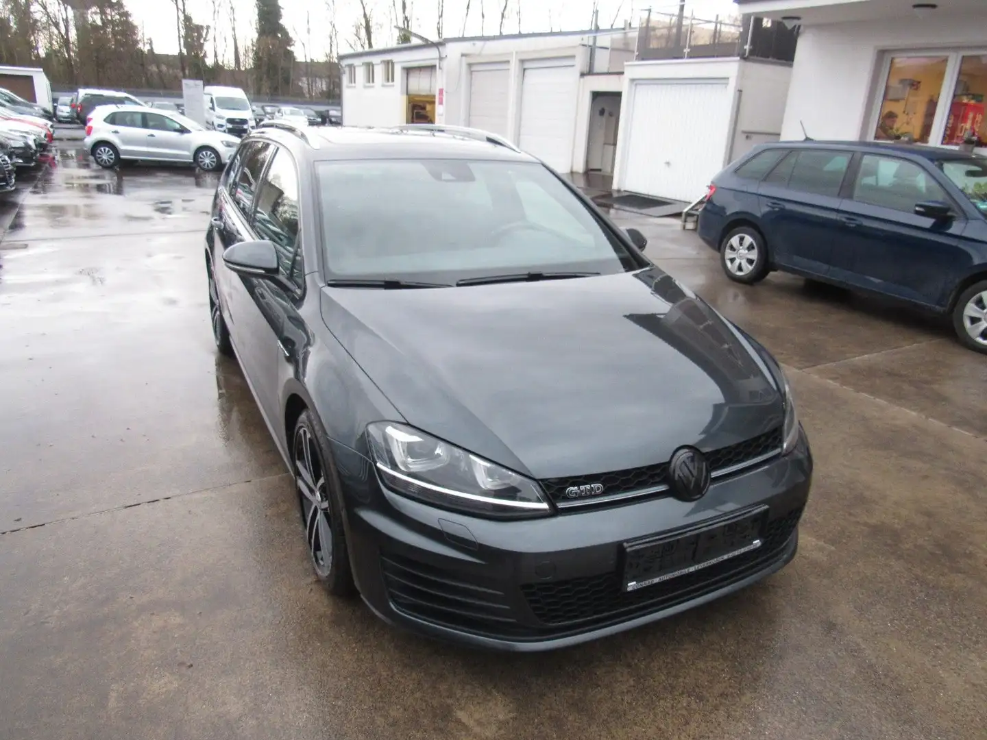 Volkswagen Golf VII Variant GTD,AUTOMATIK,LEDER,SCHIEBEDACH Grijs - 1
