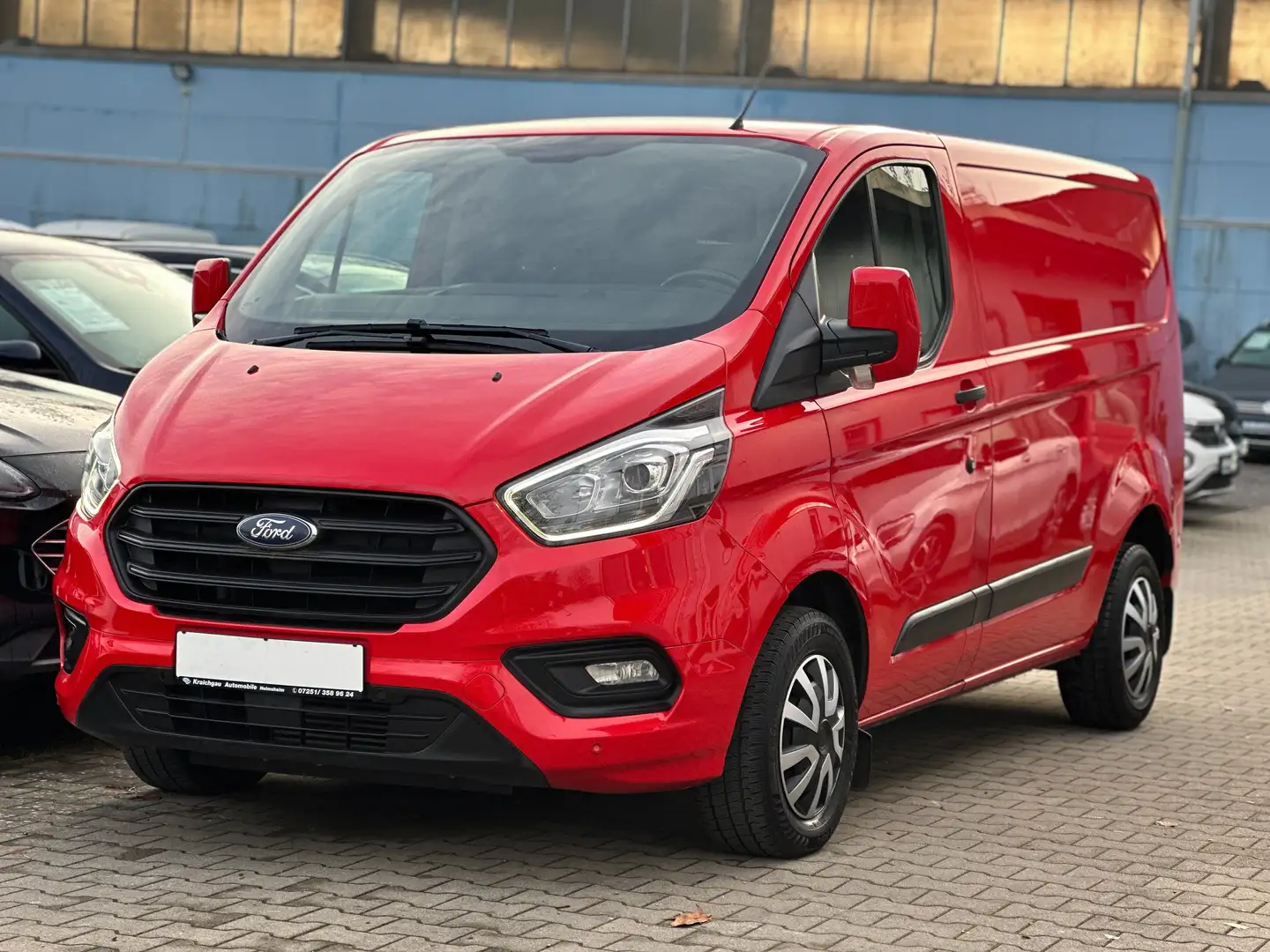 Ford Transit Custom 2.0TDCI*TüV Neu*Zahnriemen gew.*Klima*Park*Temp Rot - 1