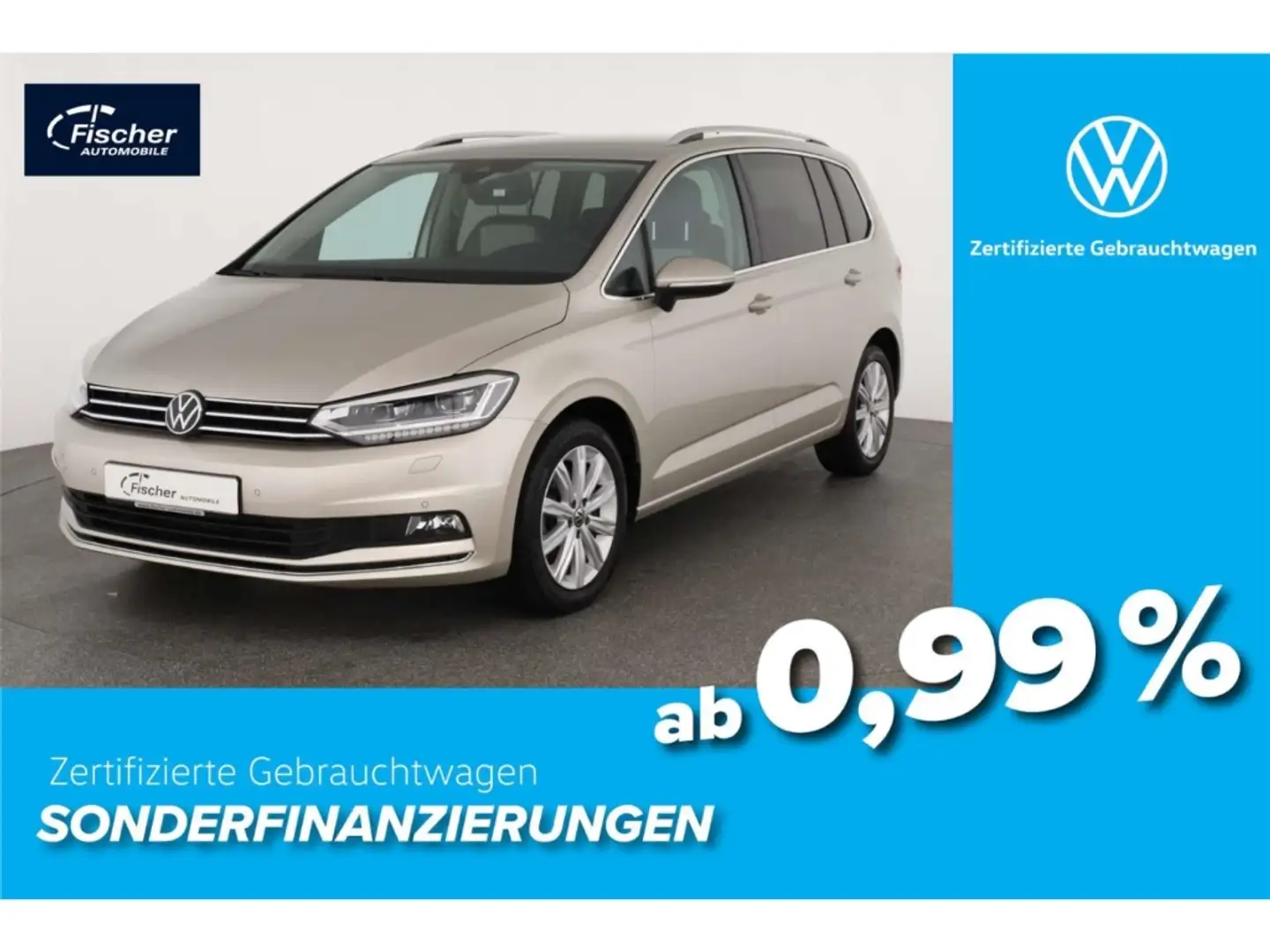 Volkswagen Touran 2.0 TDI Highline Silber - 1