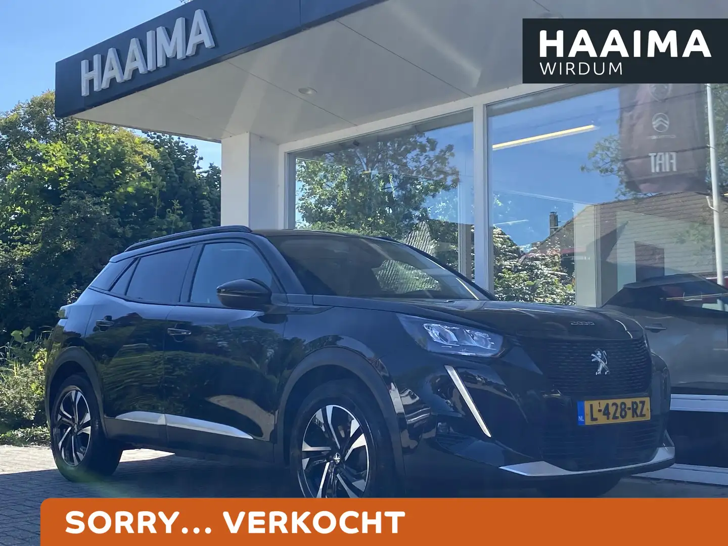 Peugeot e-2008 EV Blue Lease Allure 50 kWh 3-Fase| Stoelverwarmin Noir - 1