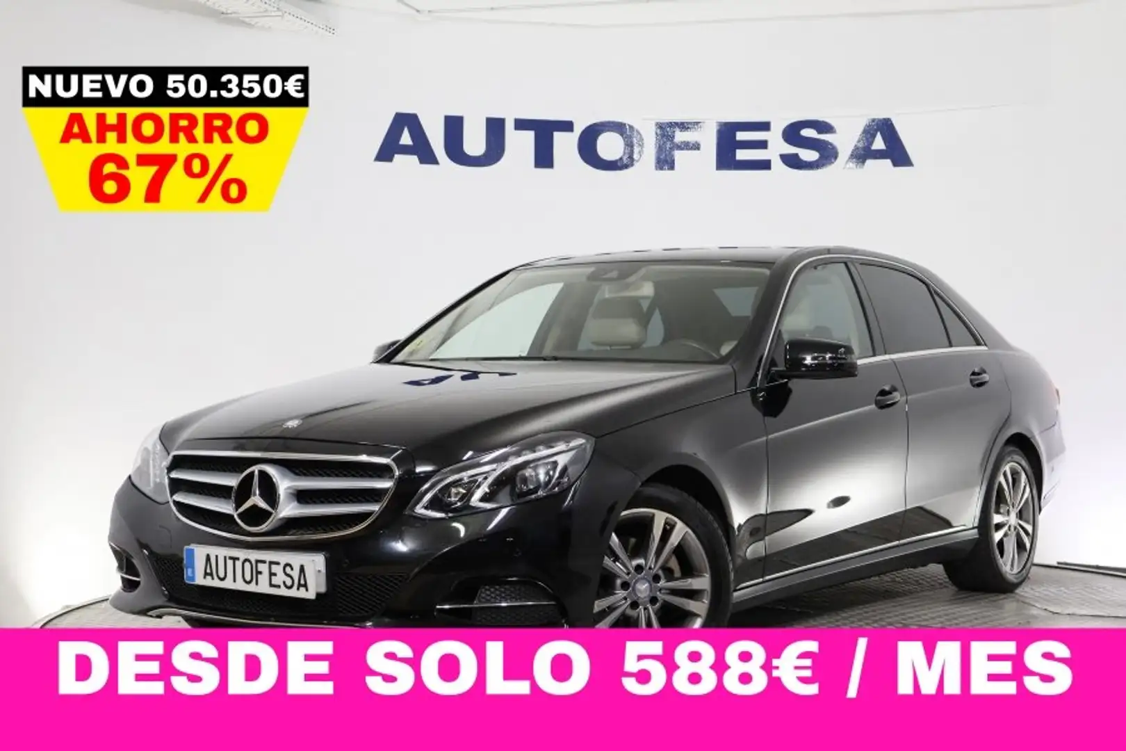 Mercedes-Benz E 270 CDI AVANTGARDE 76 PLUS 170CV AUTO 4P # NAVY,CUERO - 1