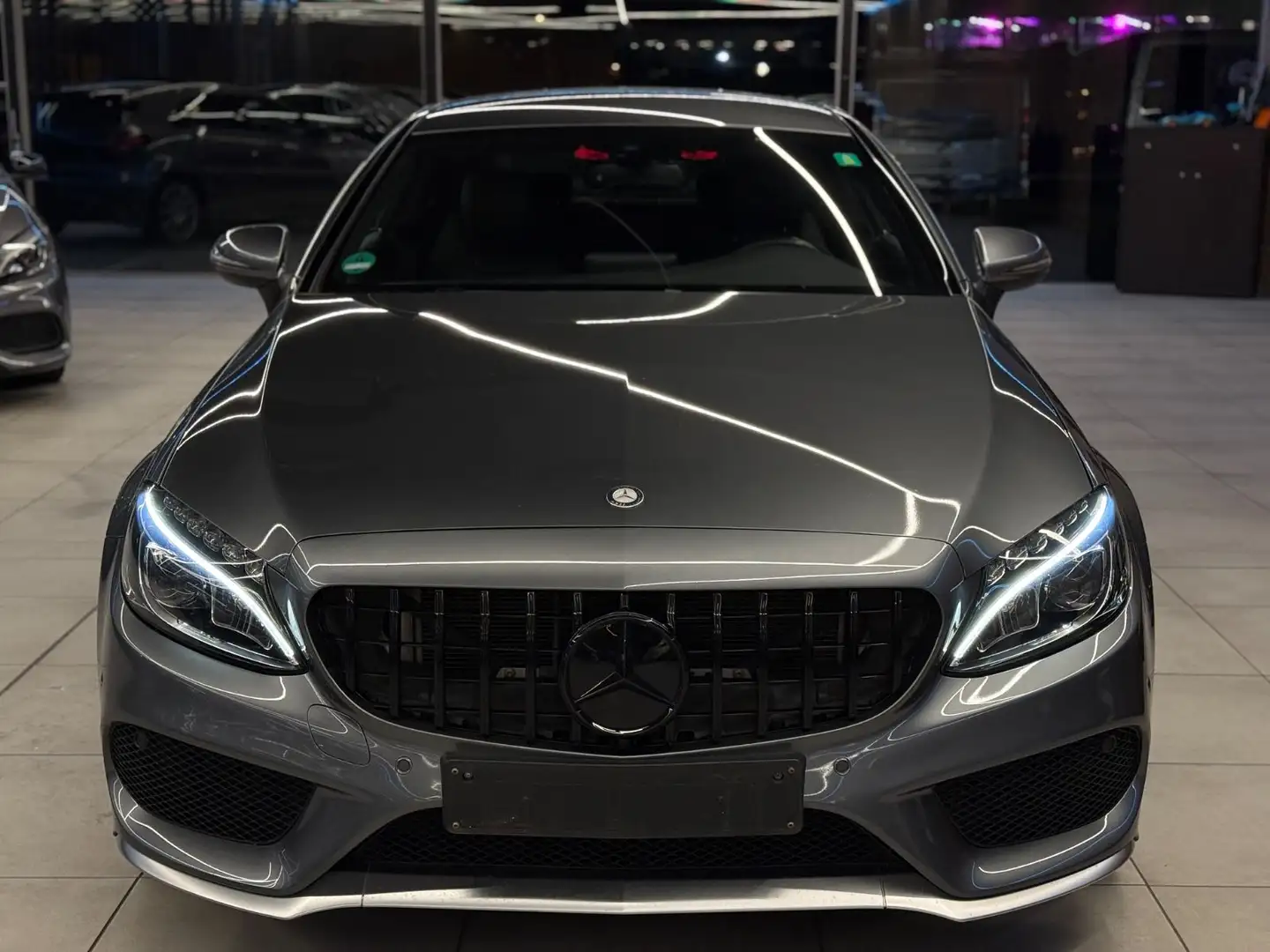 Mercedes-Benz C 300 Coupe*AMG LINE*2.HAND*BURMESTER*AMBIENTE* Grey - 2
