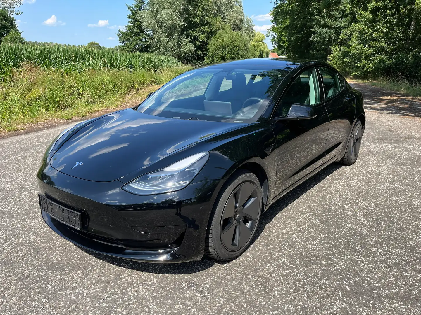 Tesla Model 3 Standard Plus 55kWh | Nieuwstaat | BTW wagen Zwart - 1