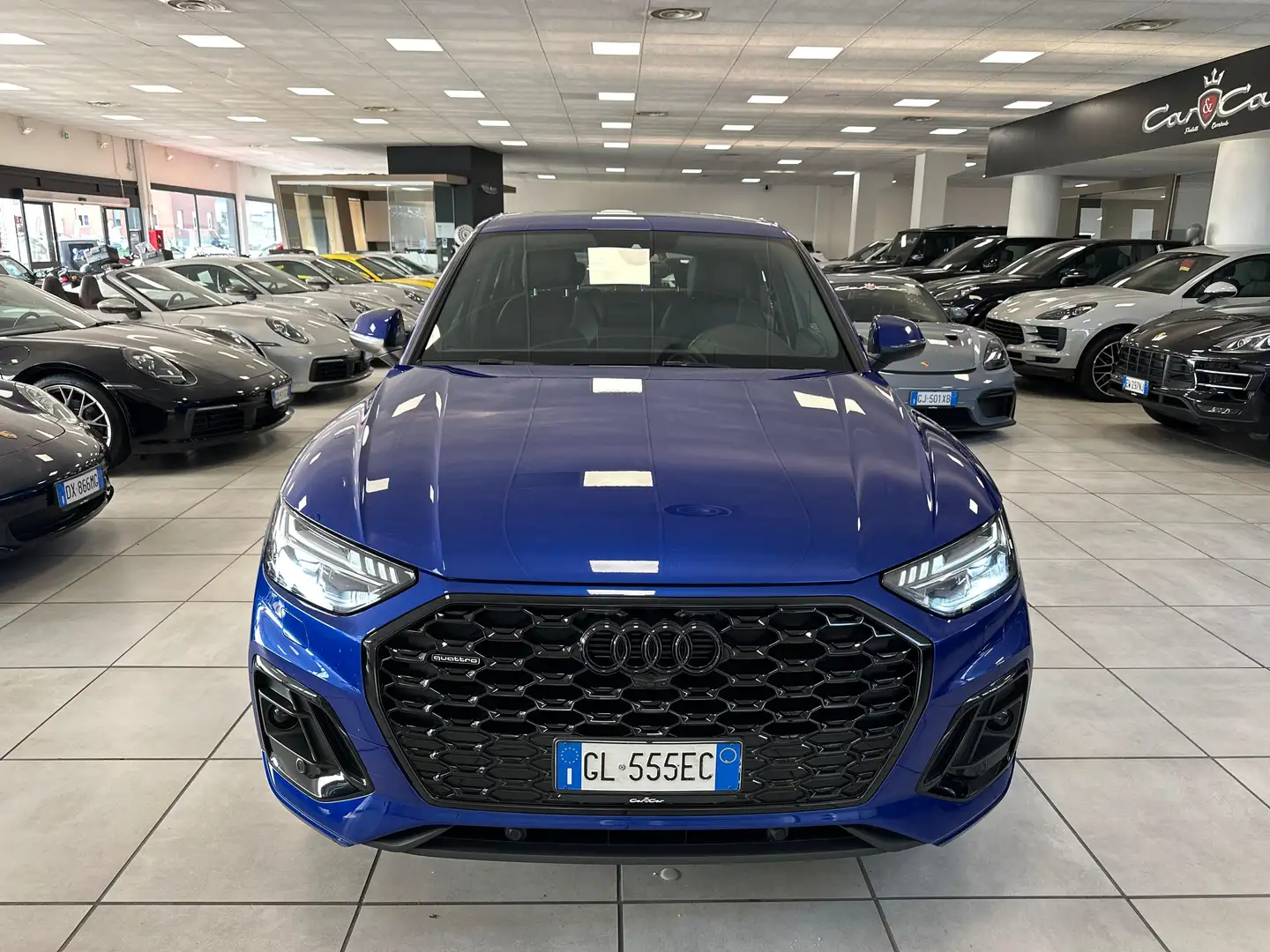 Audi Q5 Sportback 40 2.0 tdi mhev S line quattro s-tronic Blu/Azzurro - 2