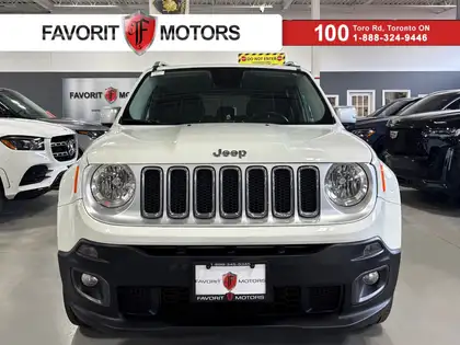 White 2015 Jeep Renegade Limited 4WD SUV / Crossover Four-Wheel Drive 9-Speed Automatic