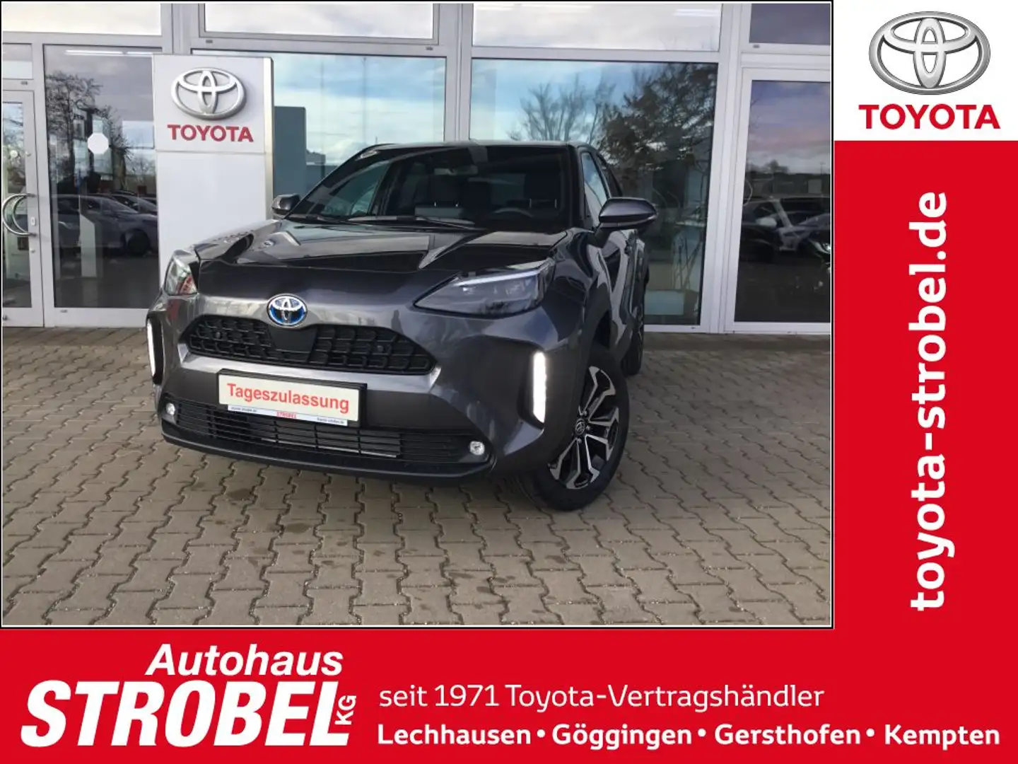 Toyota Yaris Cross Hybrid 130 1.5 VVT-i Teamplayer Grau - 1
