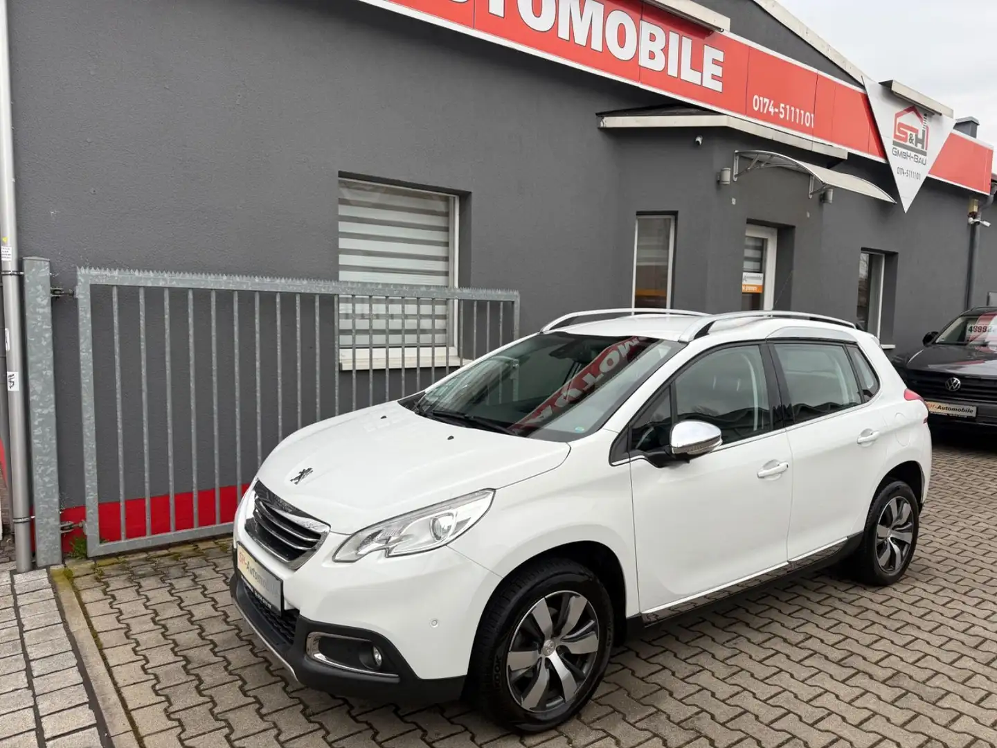 Peugeot 2008 Allure, Navi, Sitzheizung Blanc - 1