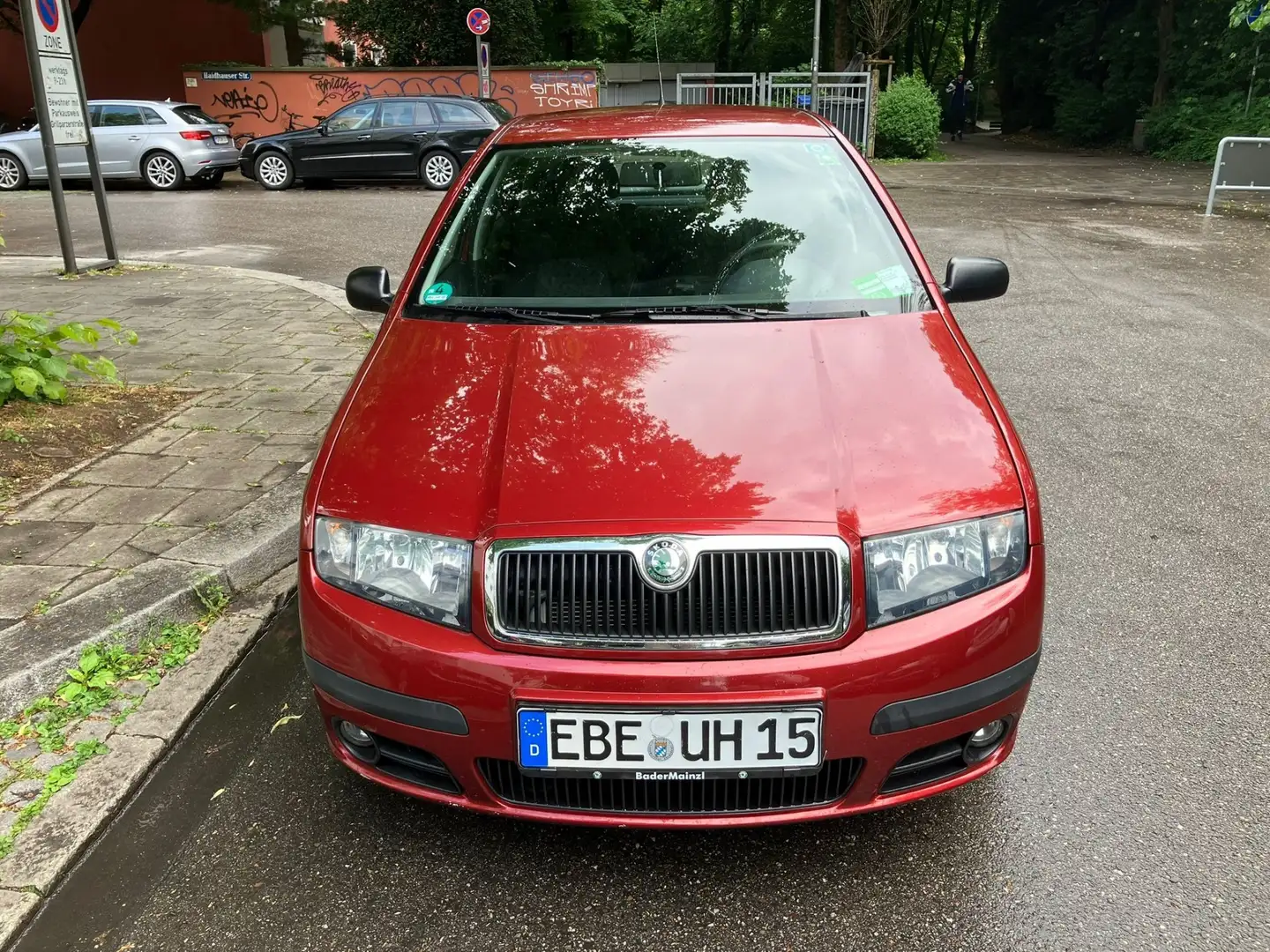 Skoda Fabia Classic Червоний - 2