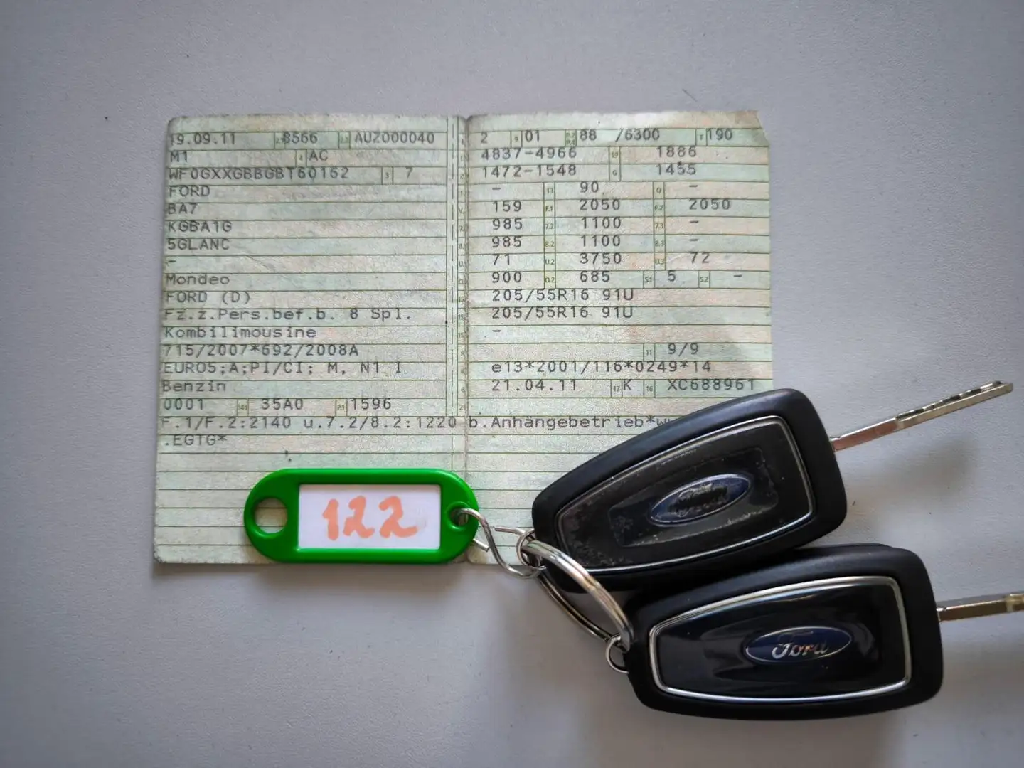 Ford Mondeo 1.6 16V Ti-VCT KAT Kupplung ohne Funktion Schwarz - 2