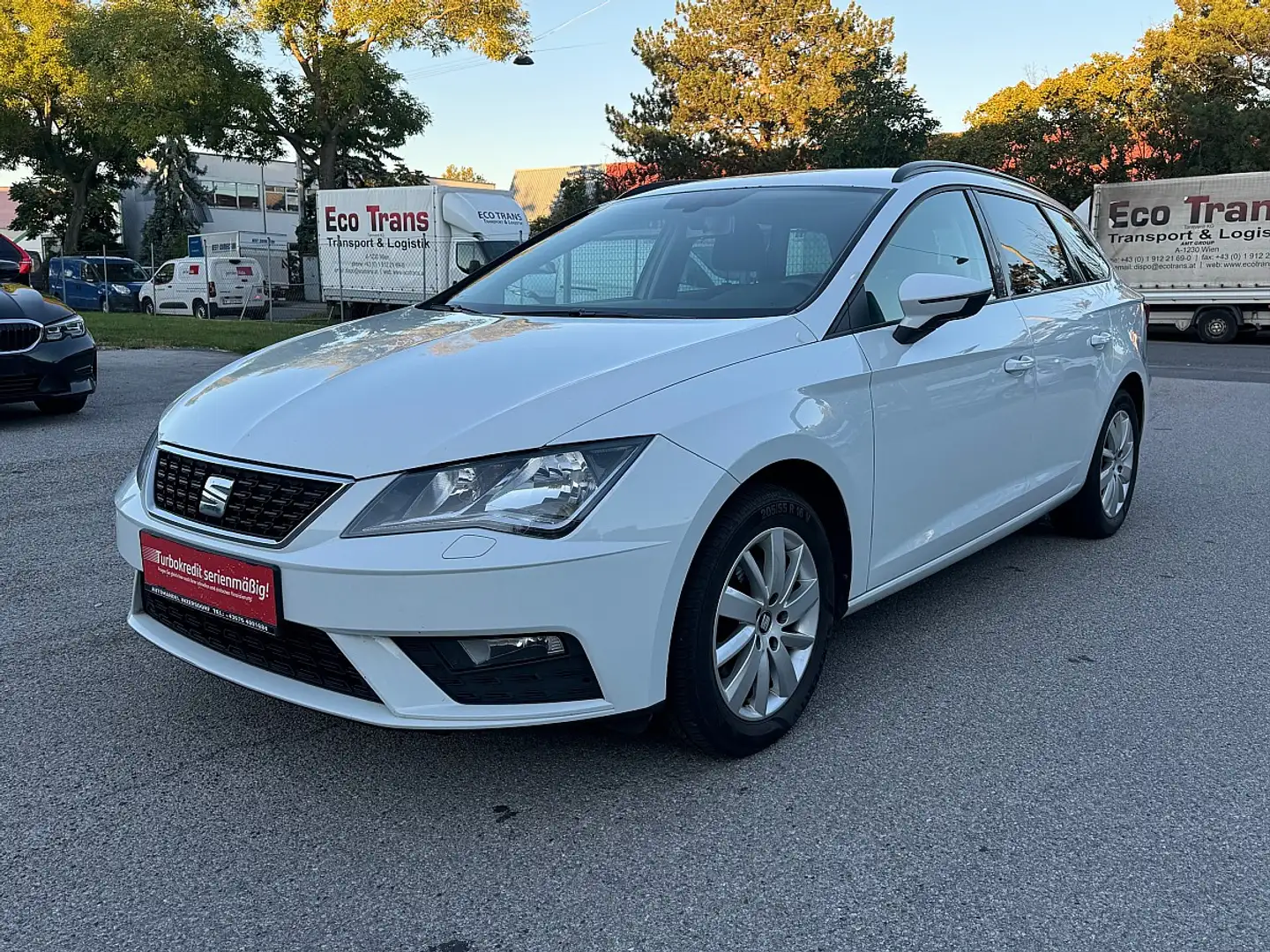 SEAT Leon ST Reference 1,6 TDI Start-Stopp / 1BESITZ / AN... Weiß - 1