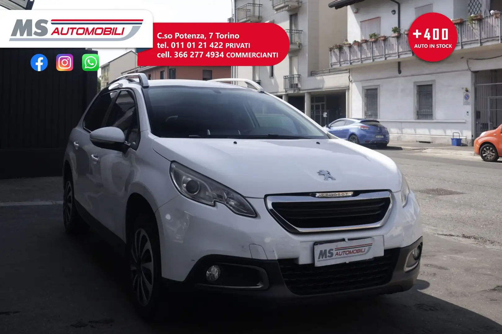 Peugeot 2008 Peugeot 2008 1.2 PureTech 82 CV Allure Unicopropr Bianco - 1