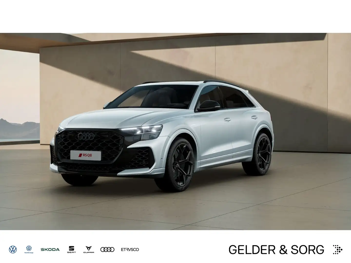 Audi RS Q8 SUV performance *HD-Matrix*AHK*Pano*HuD* Silber - 1