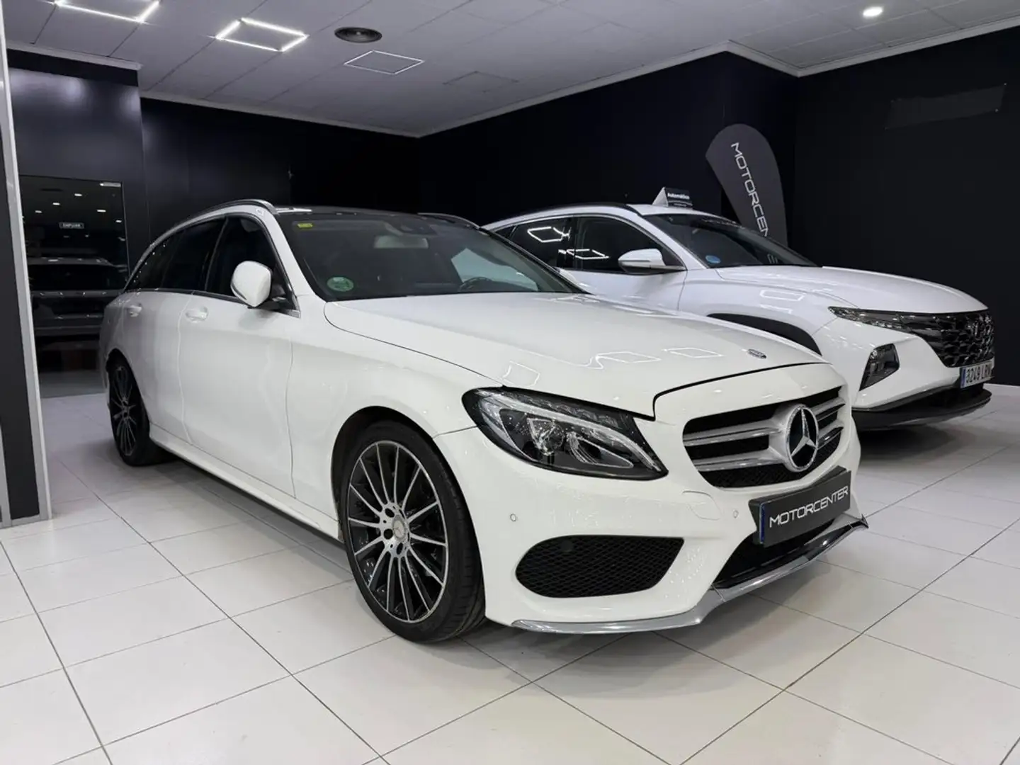 Mercedes-Benz C 220 Estate 220CDI BE Elegance Aut. Blanco - 1