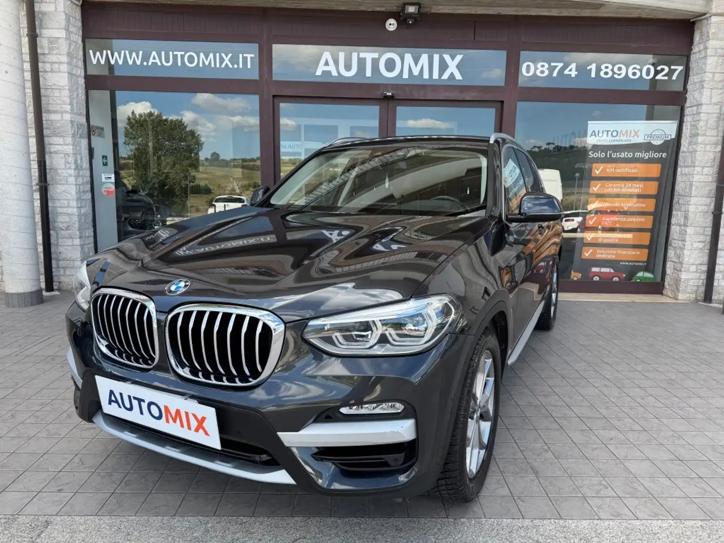 BMW X3 Xdrive20d X Line 190cv Auto Grigio - 1