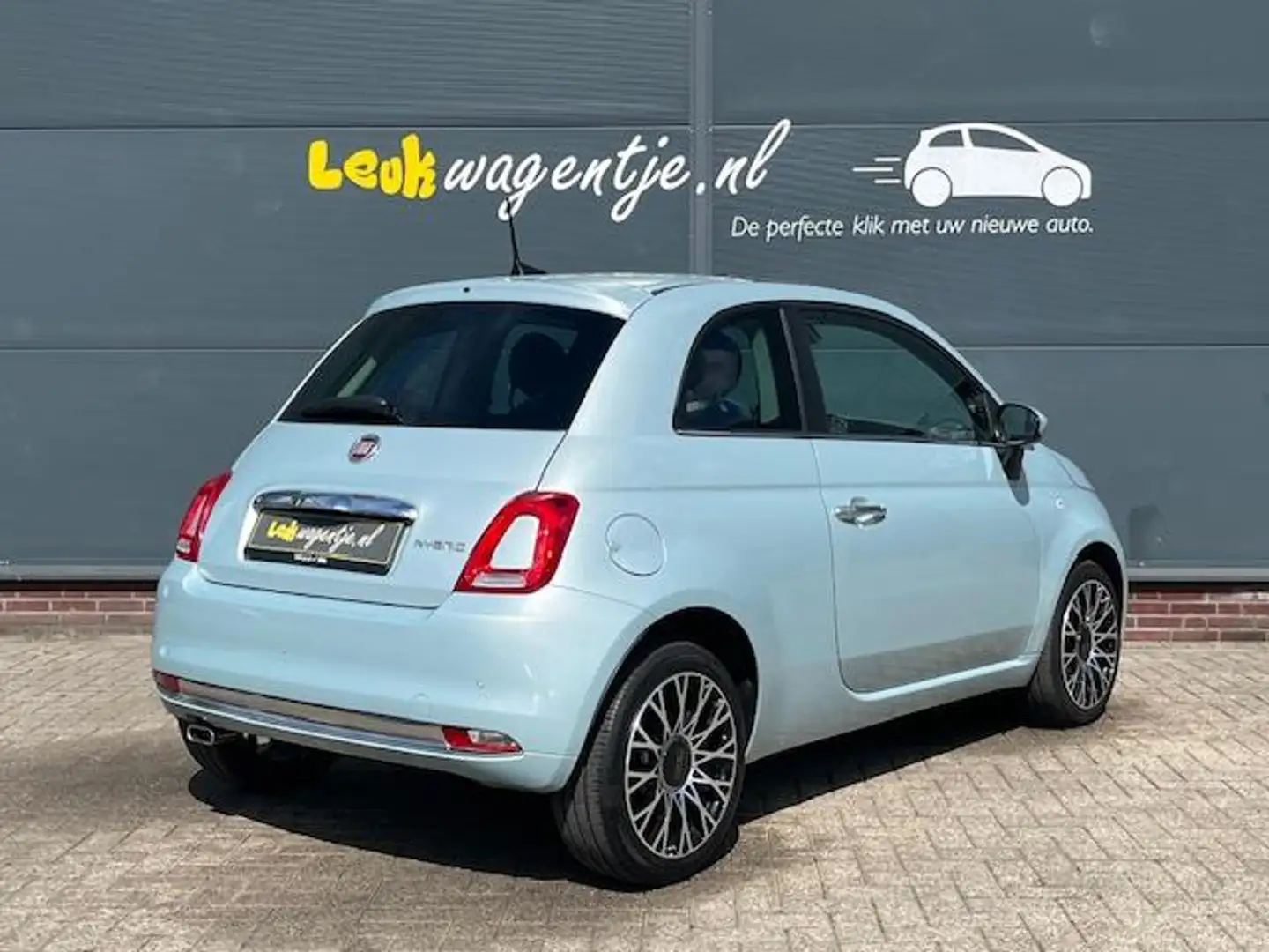 Fiat 500 1.0 Hybrid *carplay *climate *cruise *panorama *16 Azul - 2