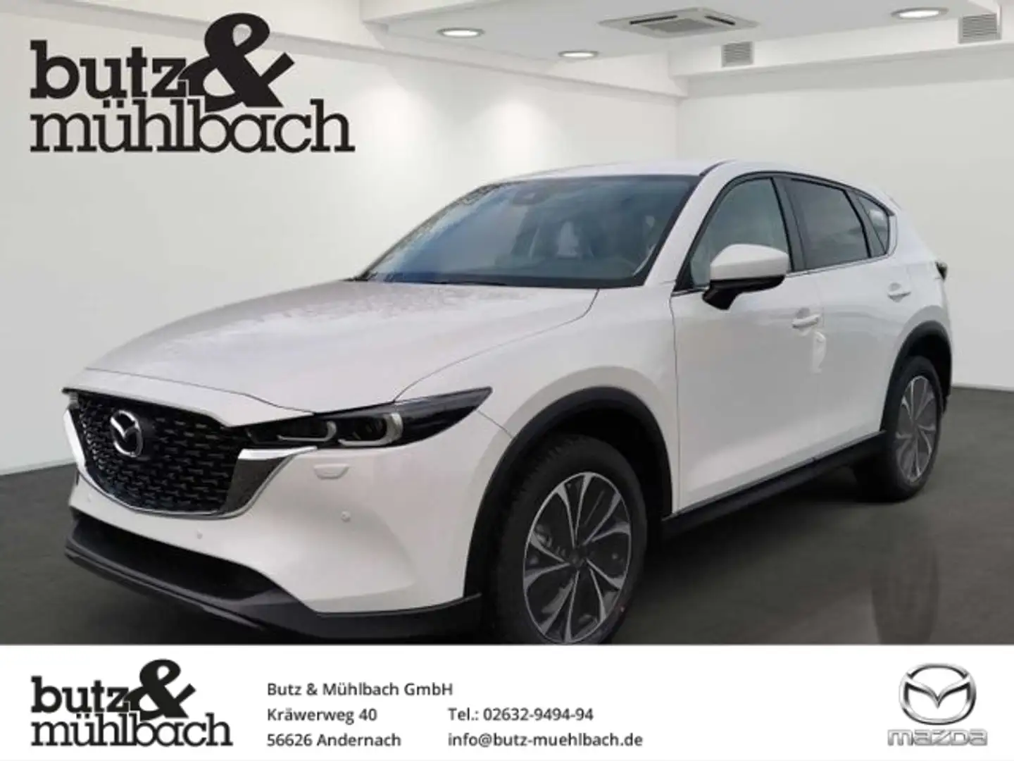 Mazda CX-5 e-SKYACTIV-G 165 Advantage Navi 360° Kamera LED Dy Biały - 1