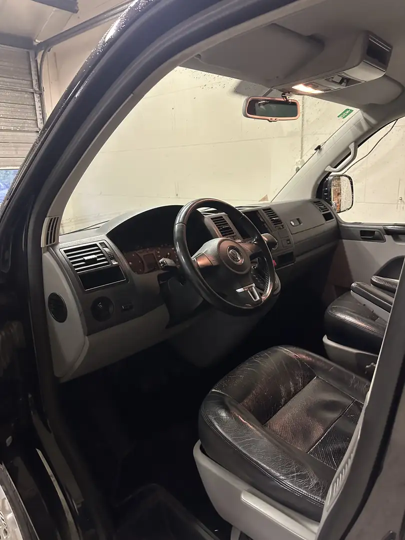 Volkswagen Transporter Transporter 2.5 TDI lang leer nieuwe APK Černá - 2