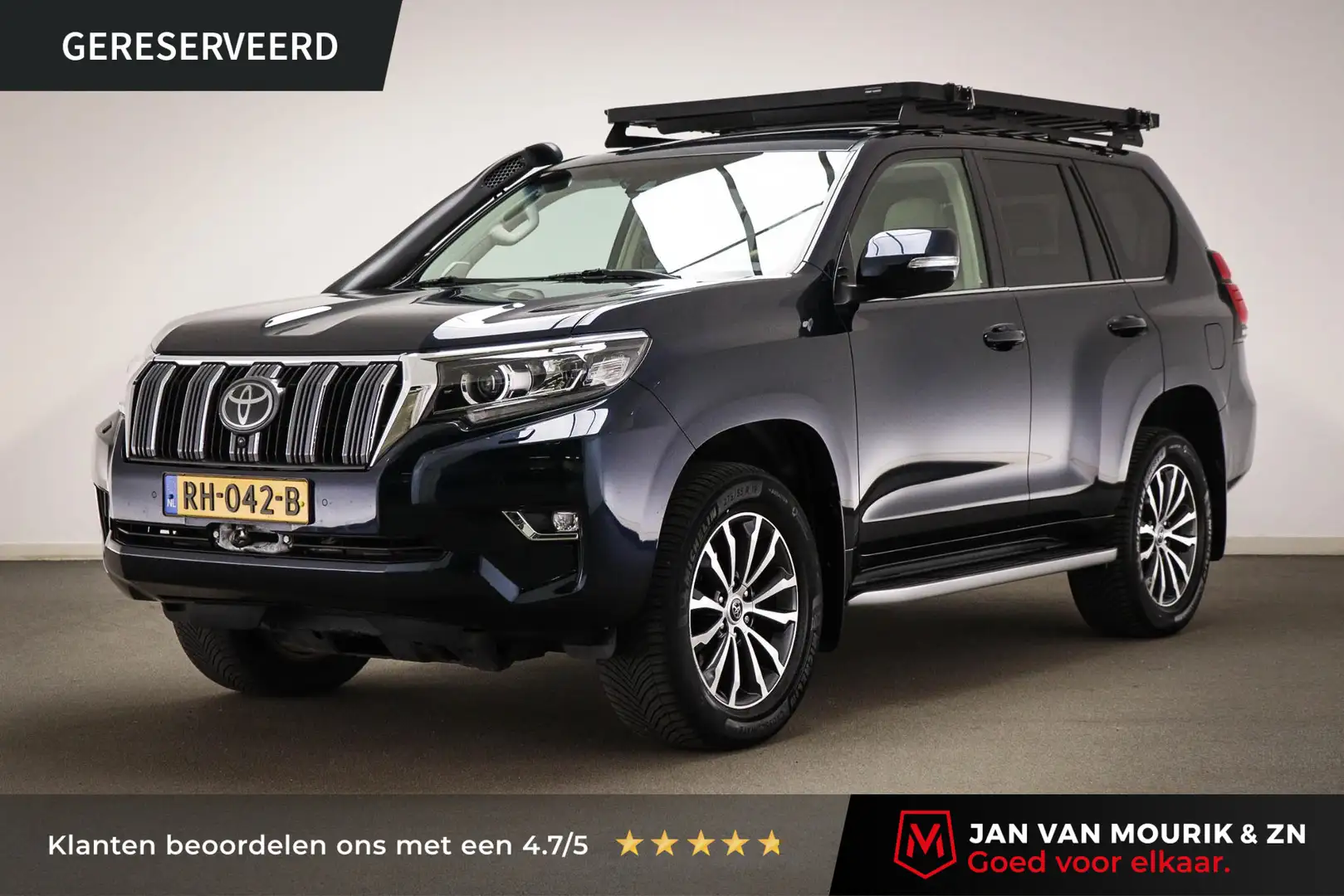 Toyota Land Cruiser 2.8 D-4D Executive 7p. | STOELVENTILATIE | DAKDRAG Groen - 1