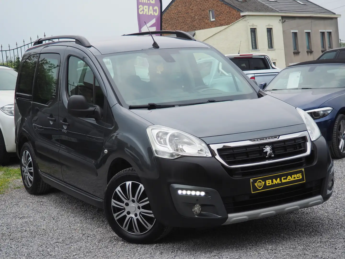 Peugeot Partner Tepee Outdoor 1.6 ✅5 PLACES✅2 PLC-GPS-CAM-FULL Gris - 2