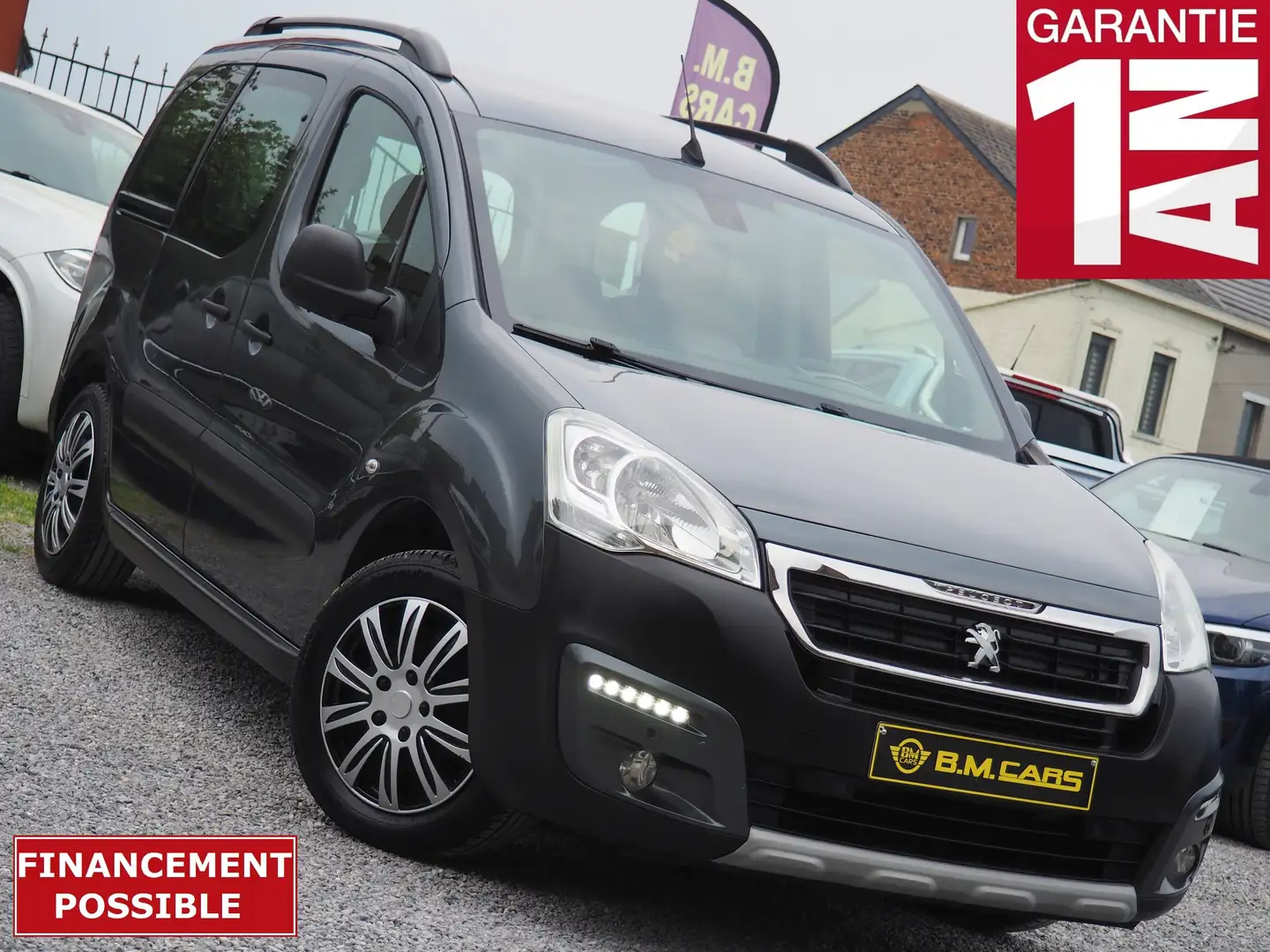 Peugeot Partner Tepee Outdoor 1.6 ✅5 PLACES✅2 PLC-GPS-CAM-FULL Gris - 1