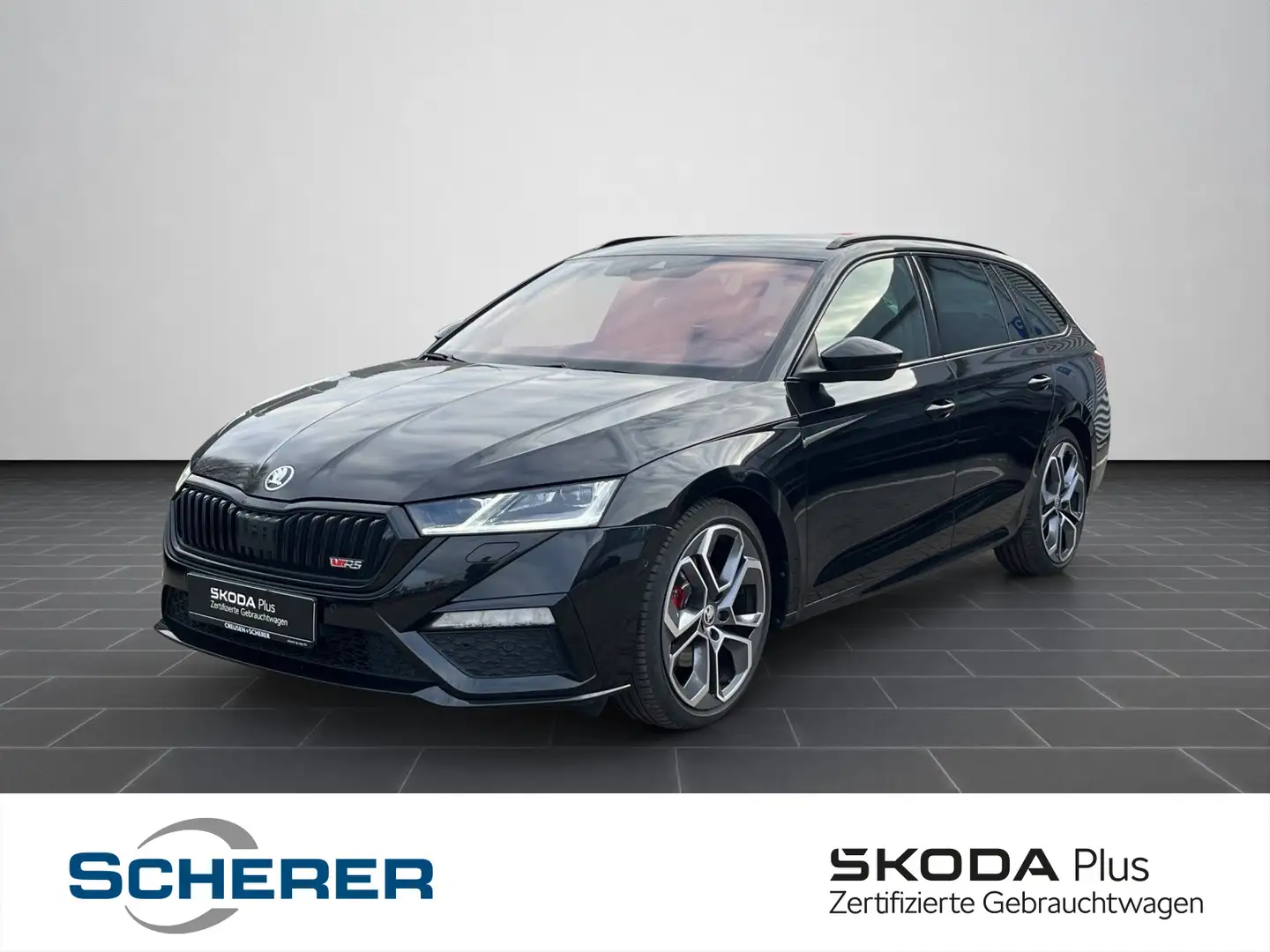 Skoda Octavia RS PLUS 2.0 TDI DSG NAVI RFK SHZ AHK MAT Schwarz - 1
