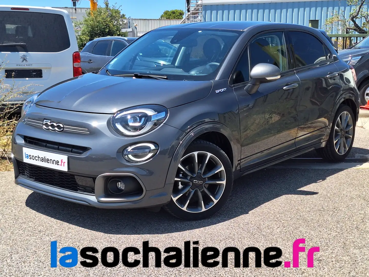 Fiat 500X 1.0 FireFly Turbo T3 120 ch Sport Gris - 1