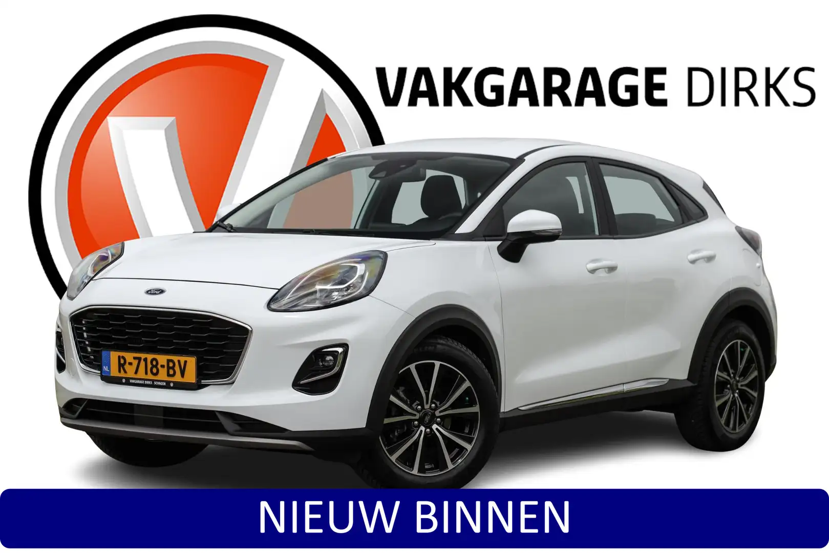 Ford Puma EcoBoost Hybrid Titanium ✅ LED ✅ Winterpack ✅ Trek Wit - 1