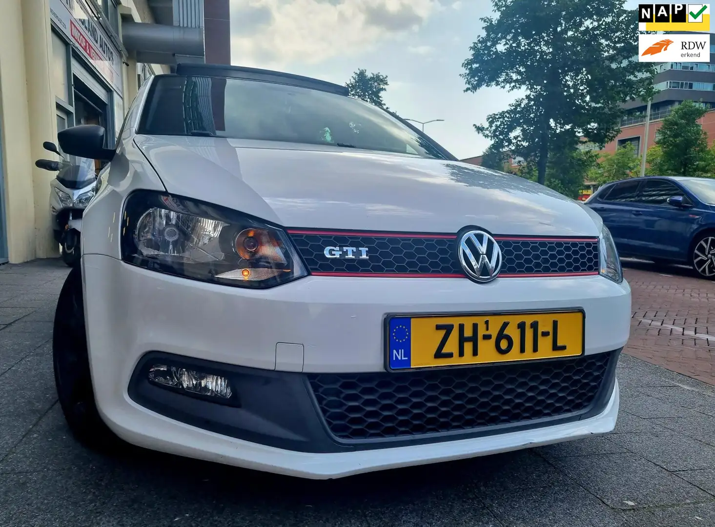 Volkswagen Polo GTI 1.4 TSI PanoDak Navi Nw Apk Blanc - 1